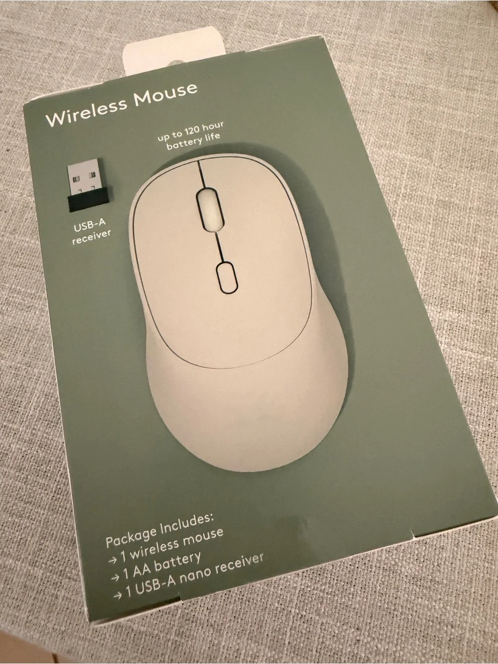 heyday Wireless Mouse - Sage Green